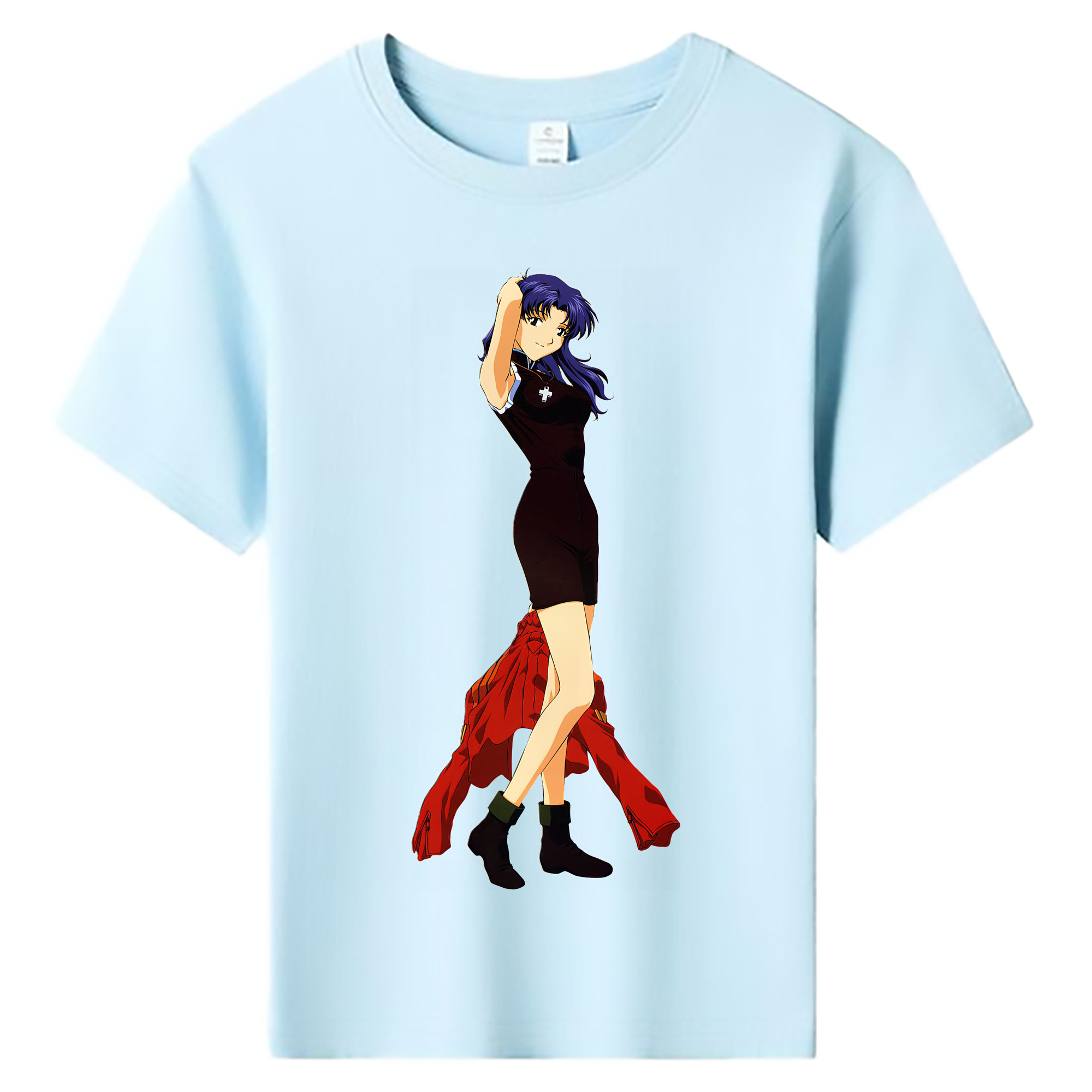 （画像用） EVA 新世紀エヴァンゲリオン 綿100％キッズTシャツ（フロントプリント）